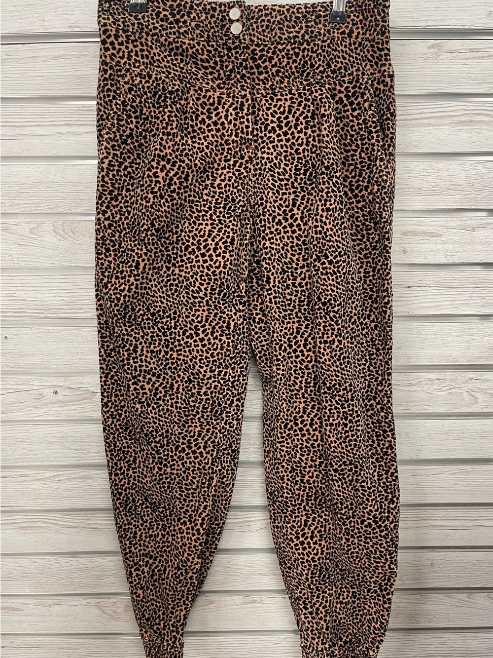 Anthropologie Leopard Print  Pants Size XS